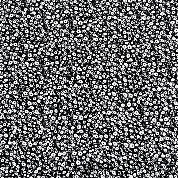 High Waist Ditsy Floral Skirt - Picture 4 of 6